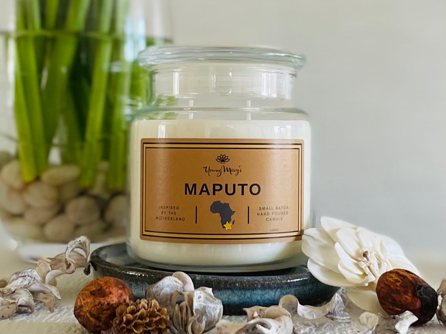 Handmade Bwari Candle Stand